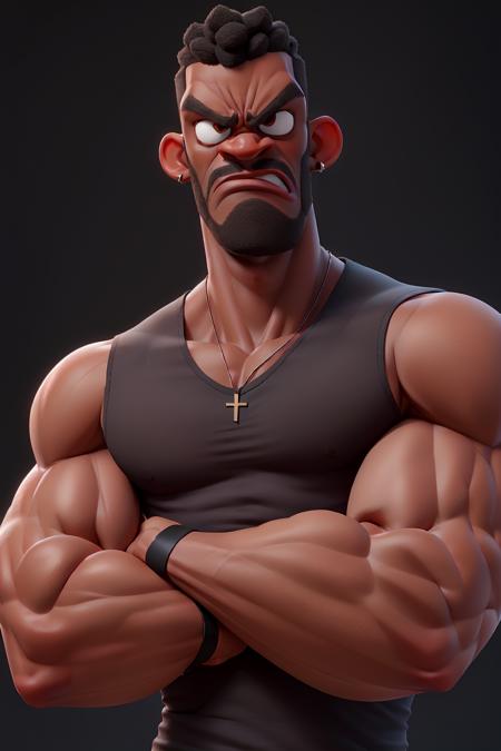 47893-2647730058-masterpiece, best quality,an angry muscular black guy wearing black tank top with a cross necklace and a cross on his arm, black.png